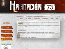Tablet Screenshot of habitacion73.com